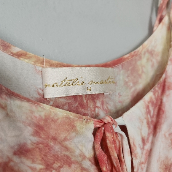 Natalie Martin January Maxi Dress In Sunset Tie Dye Medium - Picture 5 of 6